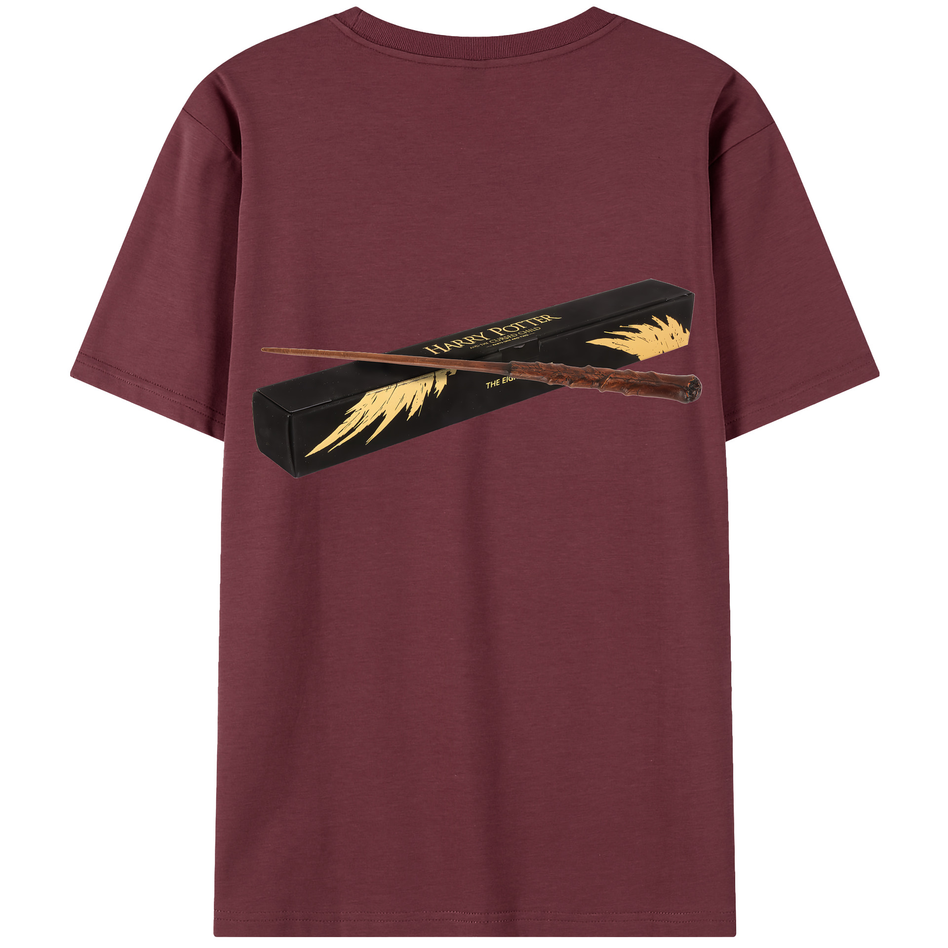 （画像用） Harry Potter ハリー・ポッターシリーズ 綿100％半袖Tシャツ（背面プリント）